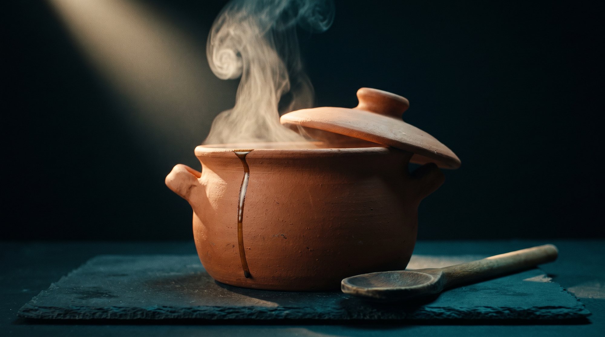 Kiln terracotta product macro